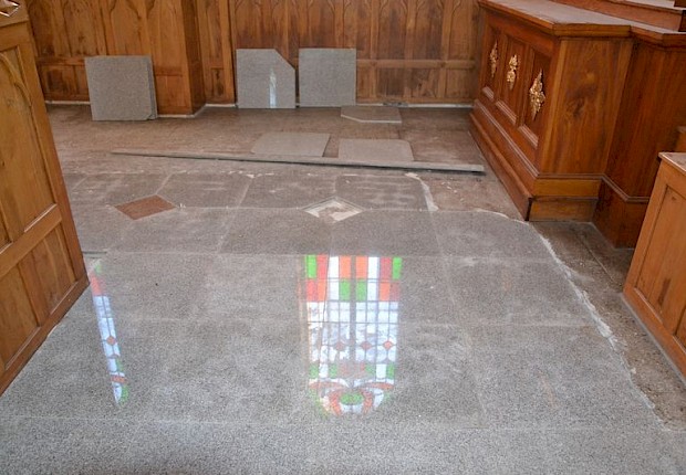 Remont kościoła parafialnego, cz.3