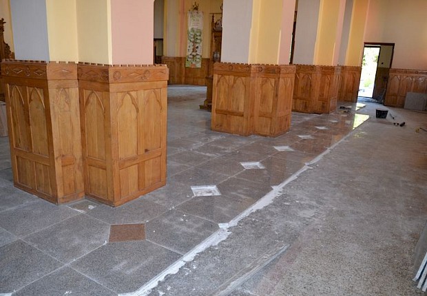 Remont kościoła parafialnego, cz.3