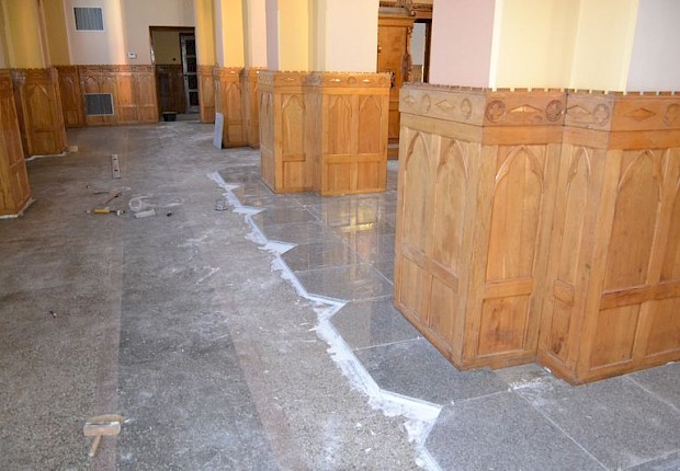 Remont kościoła parafialnego, cz.3