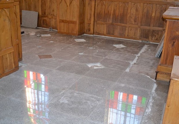 Remont kościoła parafialnego, cz.3