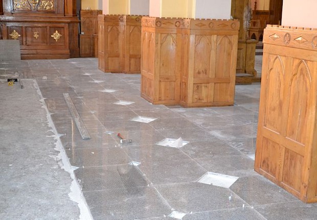 Remont kościoła parafialnego, cz.3