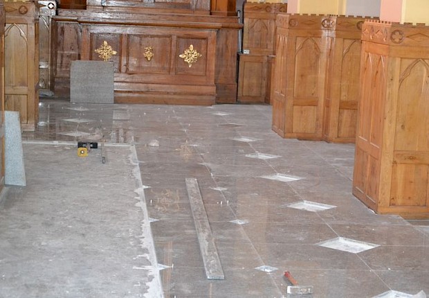 Remont kościoła parafialnego, cz.3