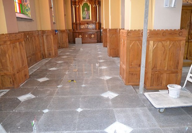 Remont kościoła parafialnego, cz.3