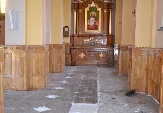 Remont kościoła parafialnego, cz.3