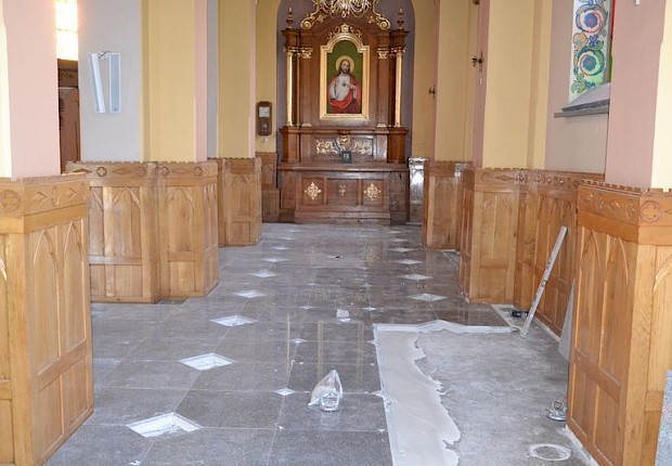 Remont kościoła parafialnego, cz.3