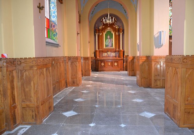 Remont kościoła parafialnego, cz.3