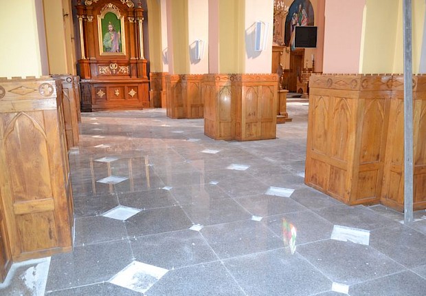 Remont kościoła parafialnego, cz.3