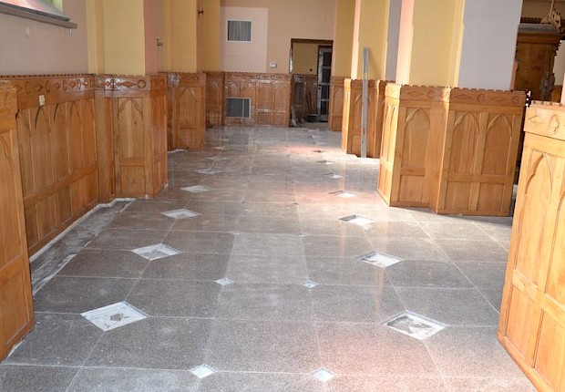 Remont kościoła parafialnego, cz.3