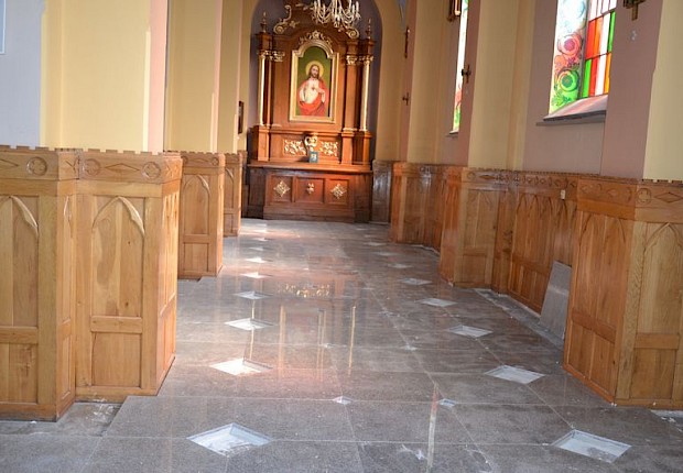 Remont kościoła parafialnego, cz.3
