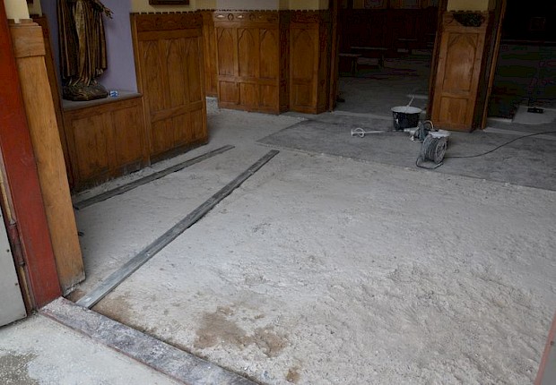 Remont kościoła parafialnego, cz.2