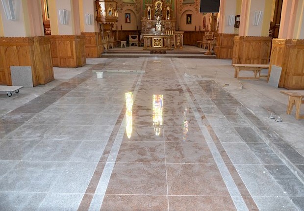 Remont kościoła parafialnego, cz.2