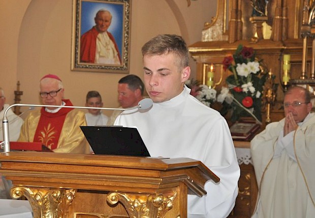 Posłanie misyjne ks. Łukasza Hołuba