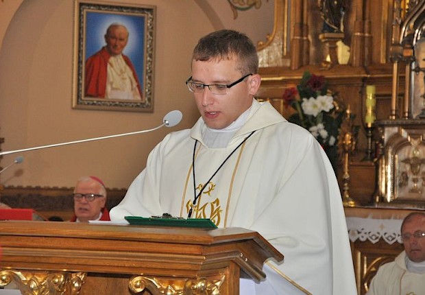 Posłanie misyjne ks. Łukasza Hołuba
