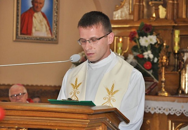 Posłanie misyjne ks. Łukasza Hołuba
