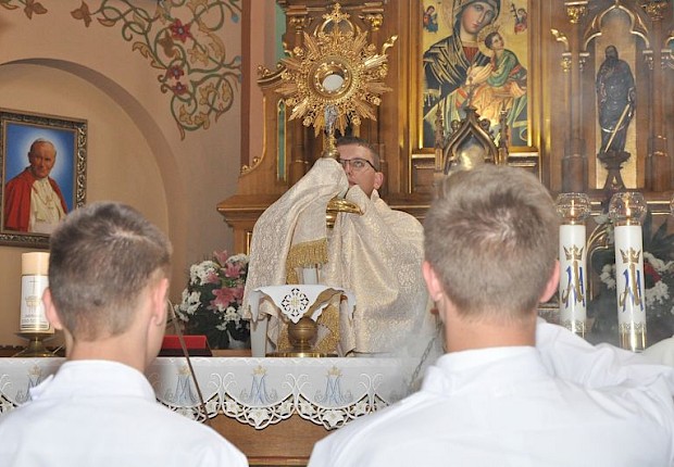 Posłanie misyjne ks. Łukasza Hołuba