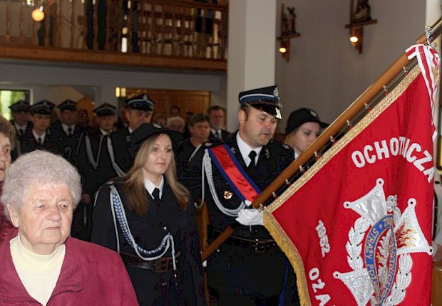 OSP Ożańsk - modlitwa do św. Floriana