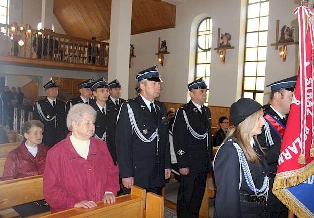 OSP Ożańsk - modlitwa do św. Floriana