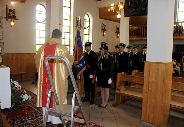 OSP Ożańsk - modlitwa do św. Floriana