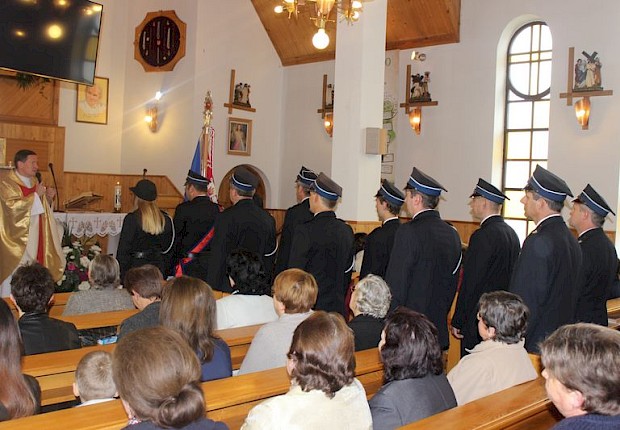 OSP Ożańsk - modlitwa do św. Floriana
