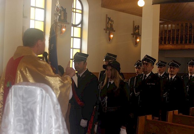 OSP Ożańsk - modlitwa do św. Floriana