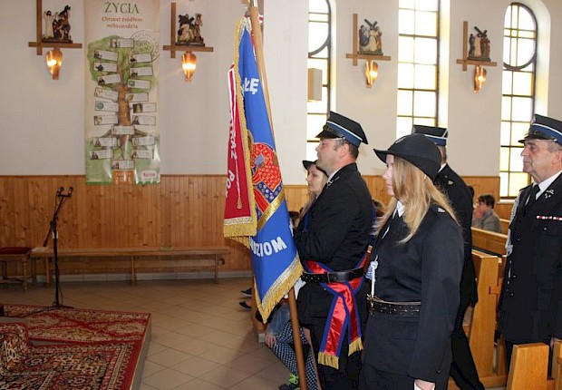 OSP Ożańsk - modlitwa do św. Floriana