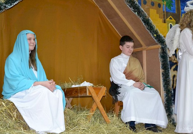 Jasełka i III Parafialny Przegląd Kolęd i Pastorałek