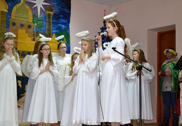 Jasełka i III Parafialny Przegląd Kolęd i Pastorałek
