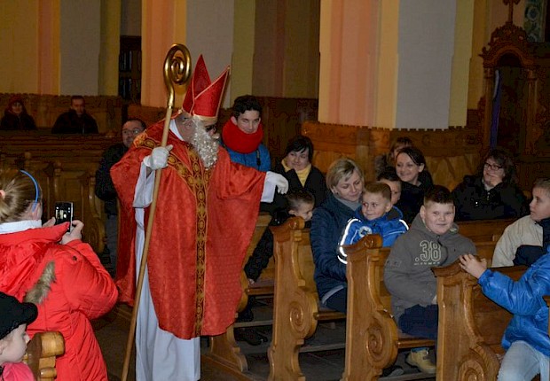 Spotkanie ze św. Mikołajem