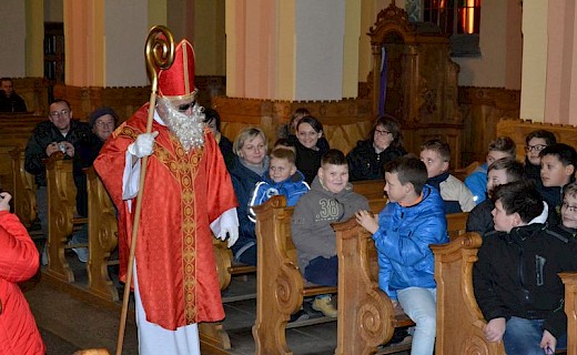 Spotkanie ze św. Mikołajem
