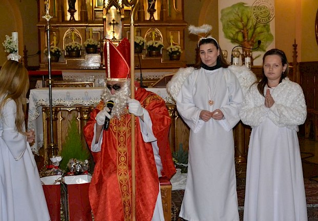 Spotkanie ze św. Mikołajem