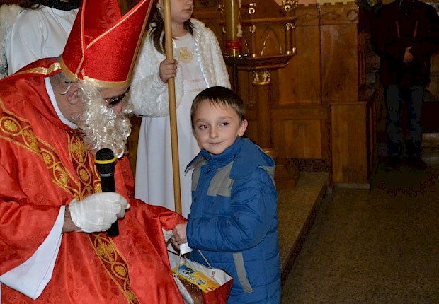 Spotkanie ze św. Mikołajem