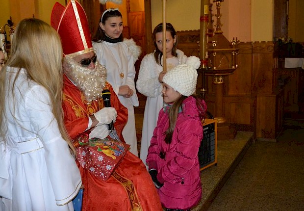 Spotkanie ze św. Mikołajem