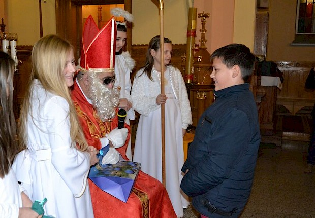 Spotkanie ze św. Mikołajem