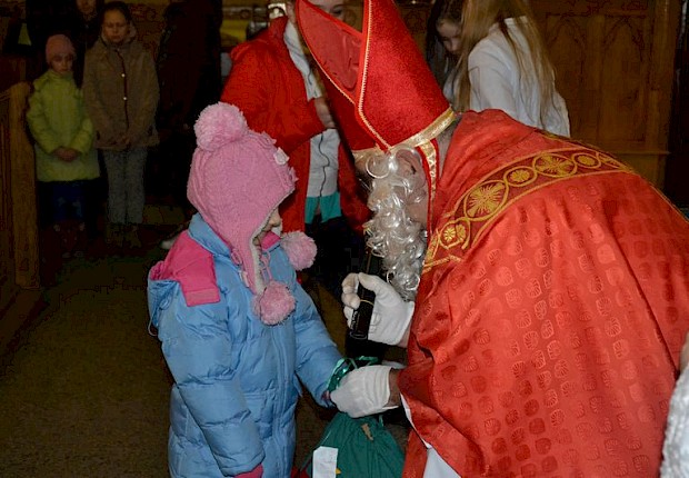 Spotkanie ze św. Mikołajem