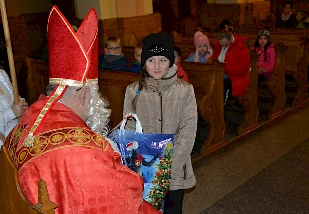 Spotkanie ze św. Mikołajem