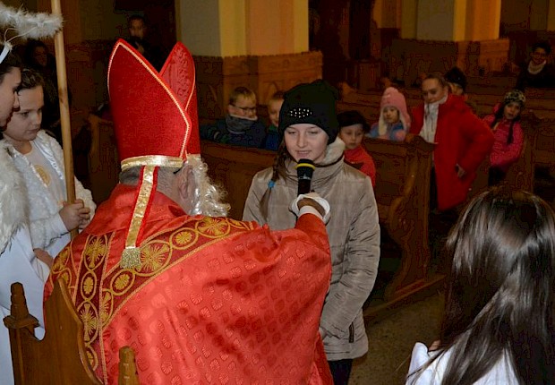 Spotkanie ze św. Mikołajem