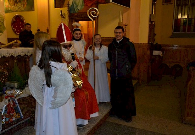 Spotkanie ze św. Mikołajem