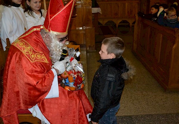 Spotkanie ze św. Mikołajem