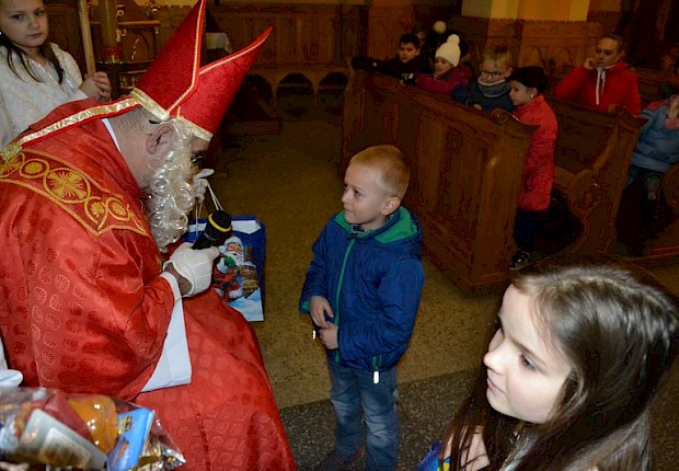 Spotkanie ze św. Mikołajem