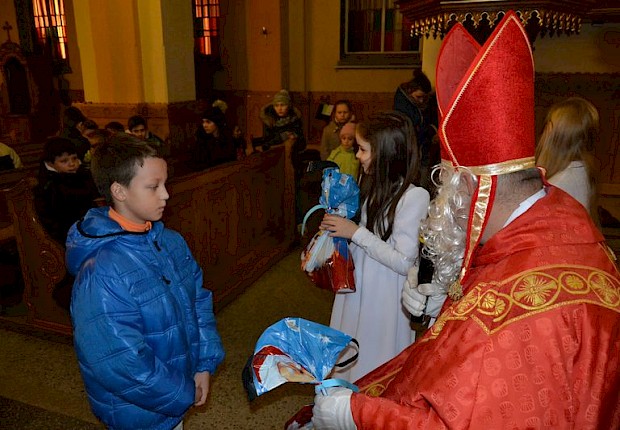 Spotkanie ze św. Mikołajem