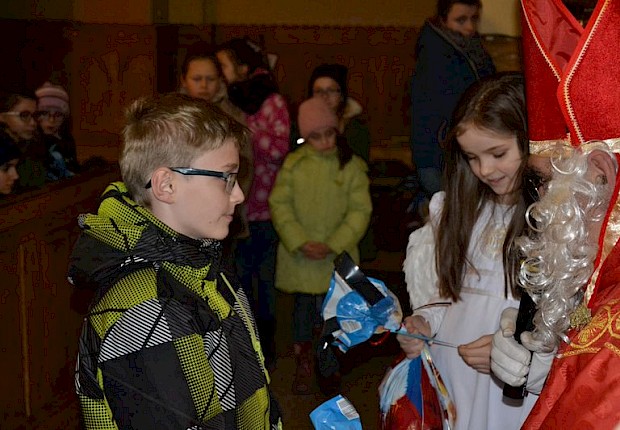 Spotkanie ze św. Mikołajem
