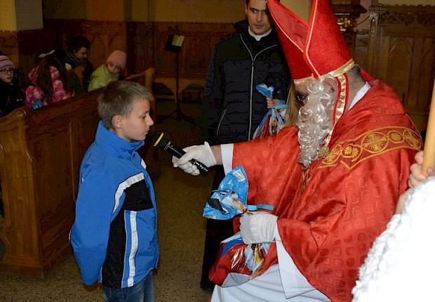 Spotkanie ze św. Mikołajem