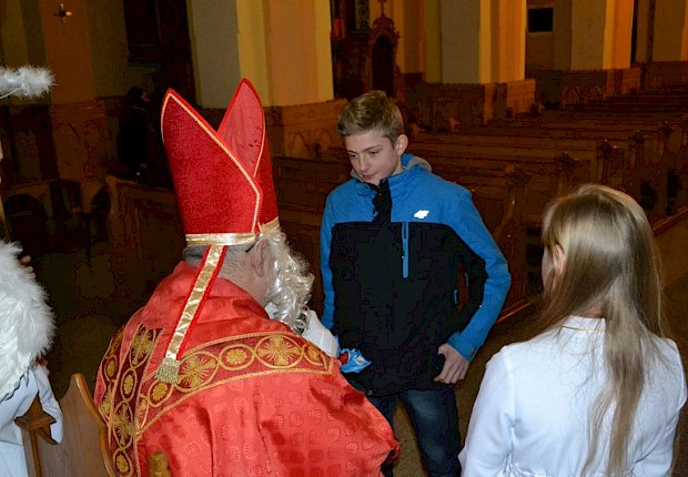 Spotkanie ze św. Mikołajem