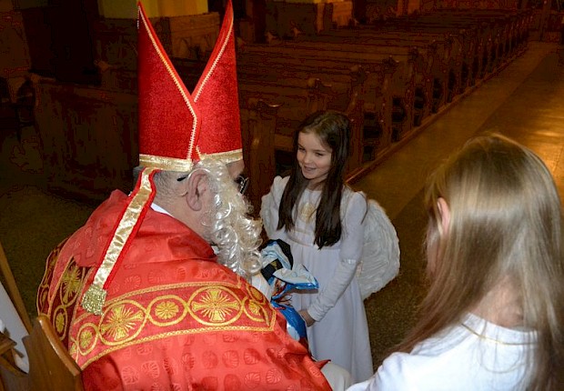 Spotkanie ze św. Mikołajem