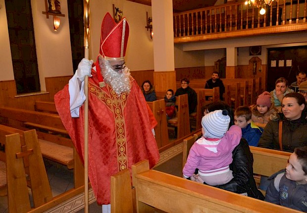Spotkanie ze św. Mikołajem
