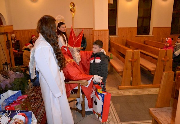 Spotkanie ze św. Mikołajem
