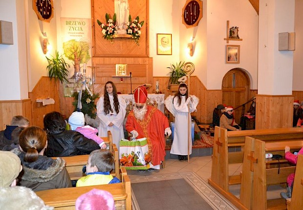 Spotkanie ze św. Mikołajem