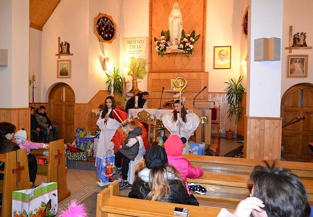 Spotkanie ze św. Mikołajem