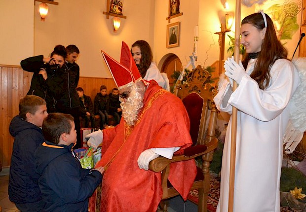 Spotkanie ze św. Mikołajem