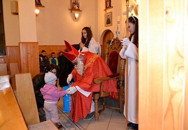 Spotkanie ze św. Mikołajem